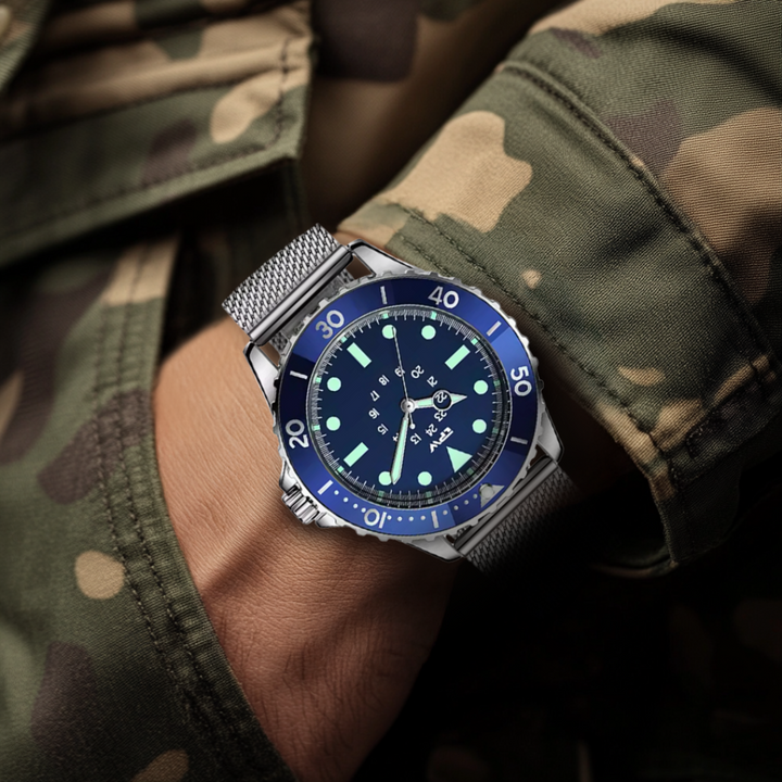 Taktisk™ – Montre de Plongée Tactique Étanche