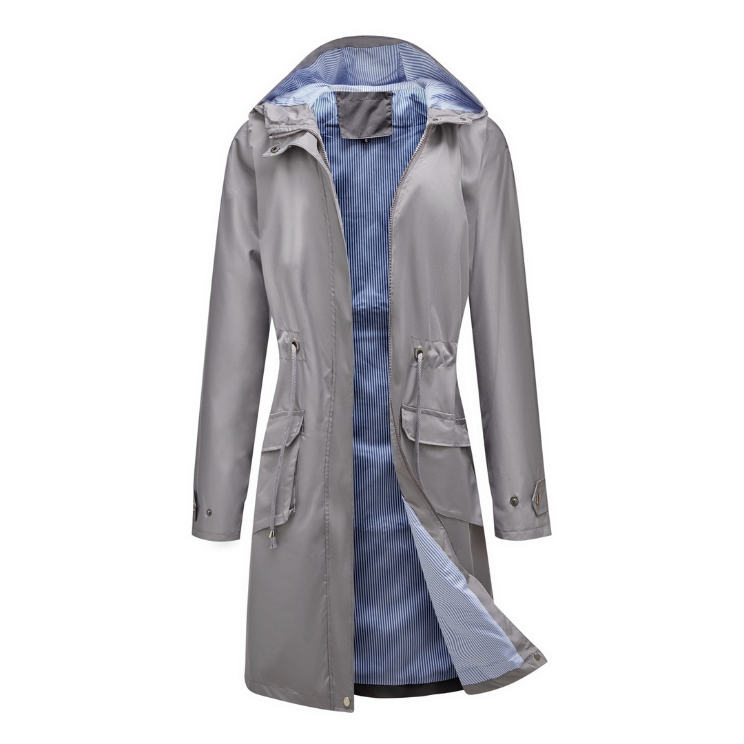 Bethany - Trench-coat Imperméable et Élégant