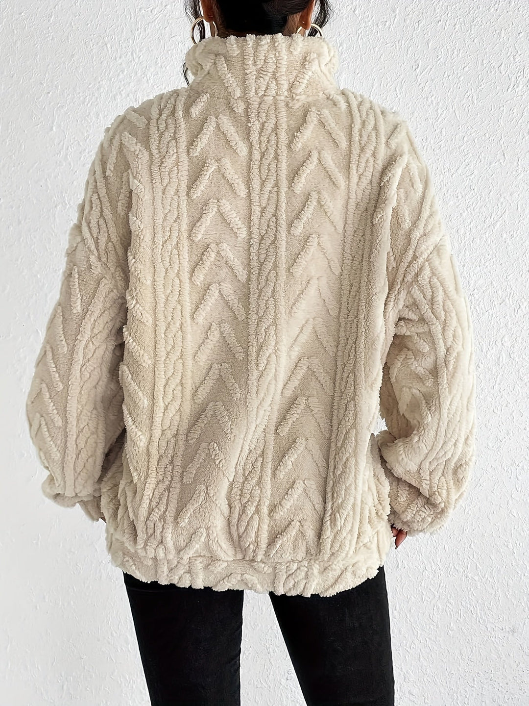Aila - Pull Zippé Fluffy