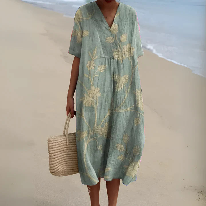 Belle | Robe d'été à motifs