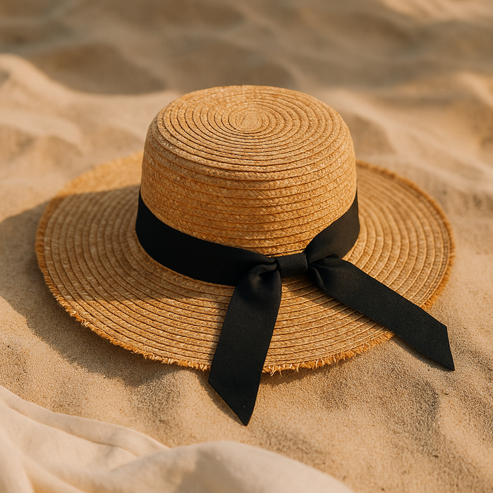 Chapeau d'Été Élégant - Noir