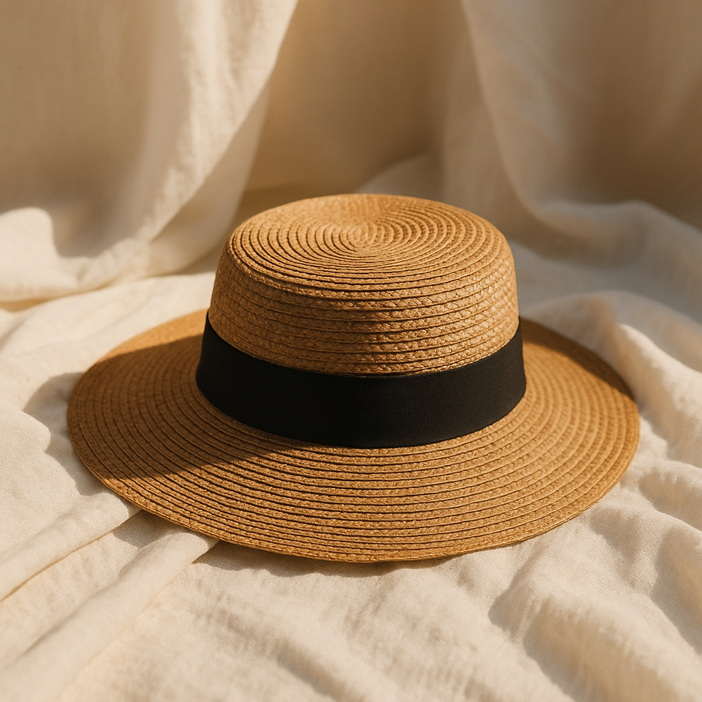 Chapeau d'Été Élégant - Noir