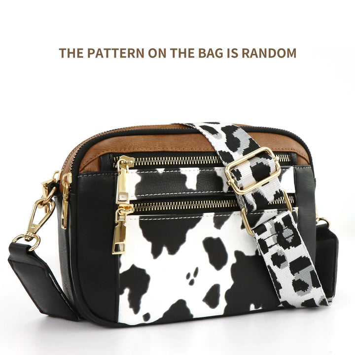 Sac à Bandoulière Carré à la Mode pour Femme