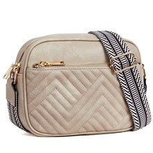 Sac à Bandoulière Carré à la Mode pour Femme