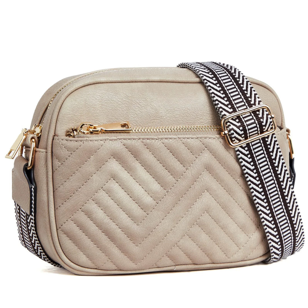 Sac à Bandoulière Carré à la Mode pour Femme