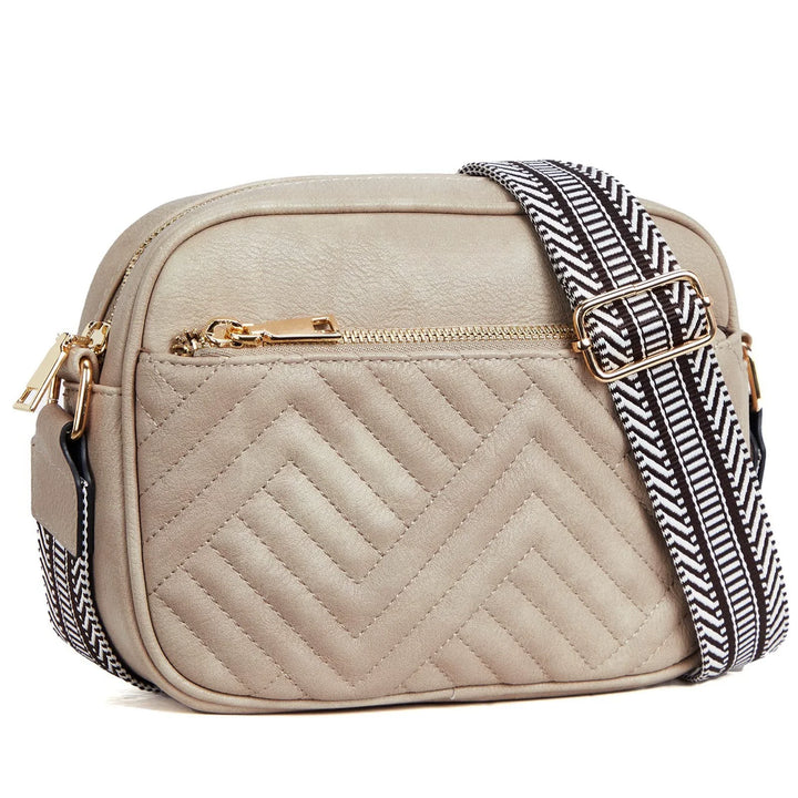 Sac à Bandoulière Carré à la Mode pour Femme