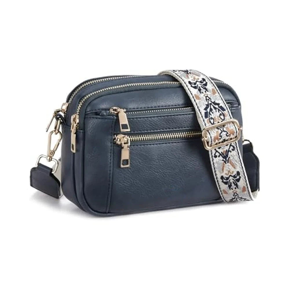 Sac à Bandoulière Carré à la Mode pour Femme