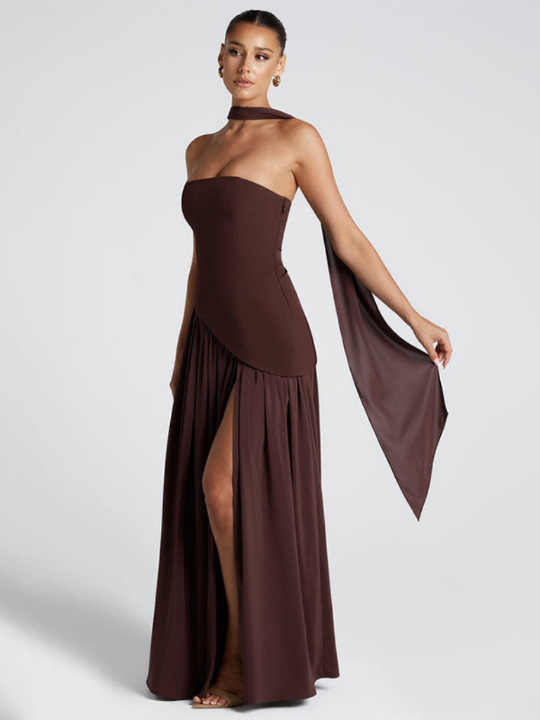 Alessia™ | Robe Asymétrique avec Choker