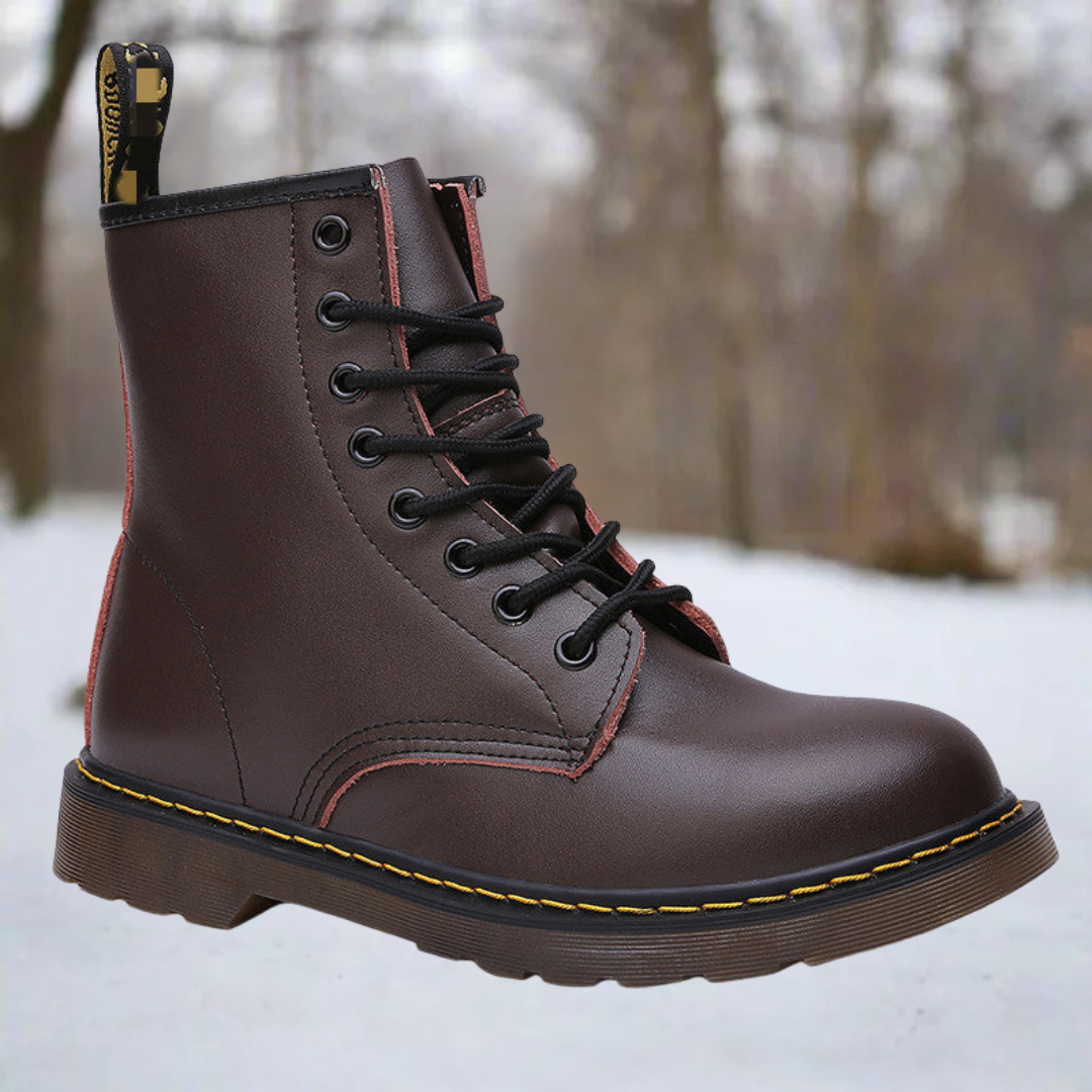 Amaia - Bottines en Cuir Classiques