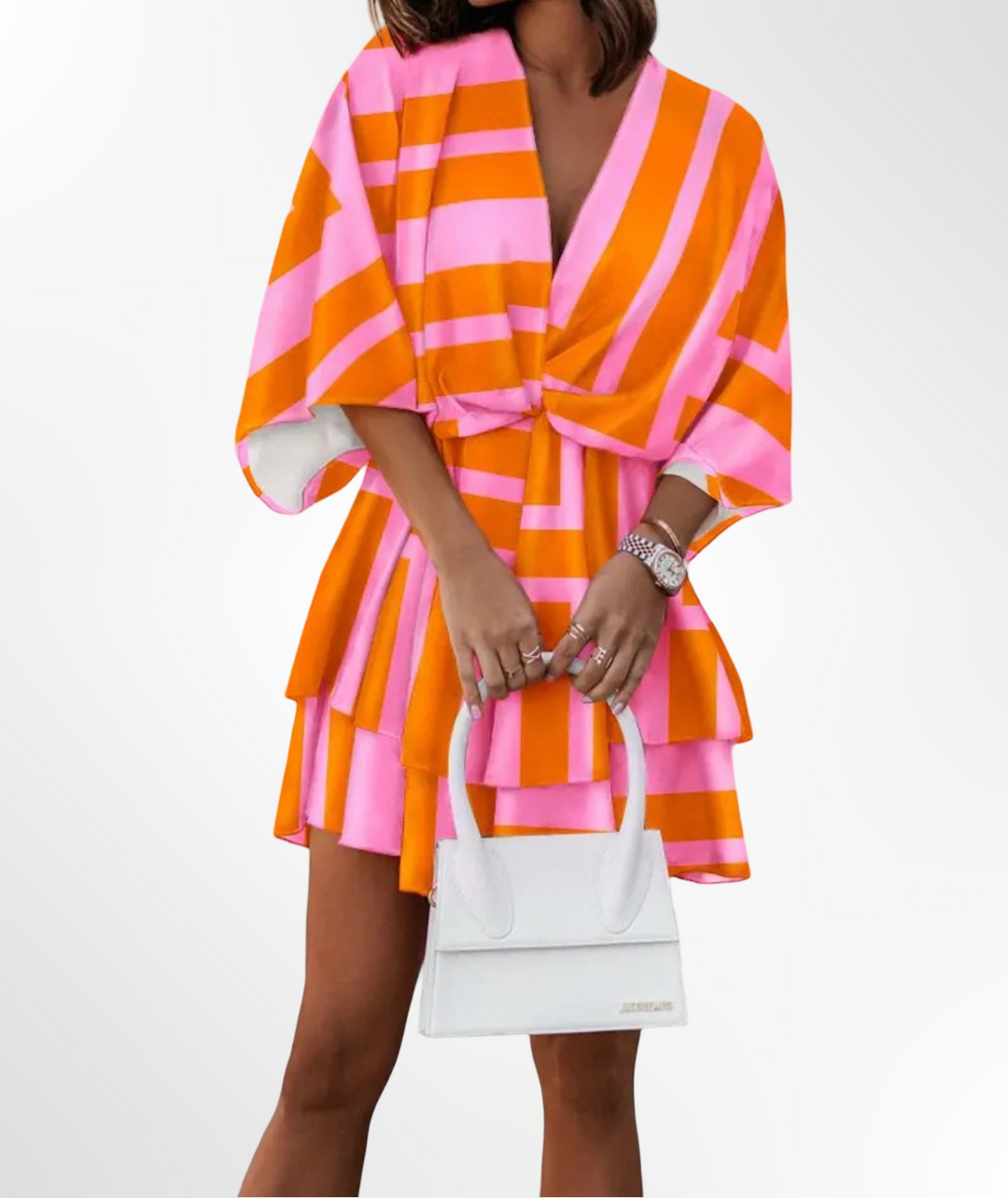 Susana | Mini-robe d'été vibrante et chic