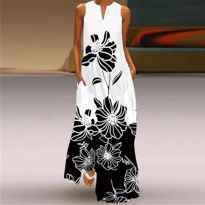 Aurelia | Robe A-Line Papillon en Fleurs