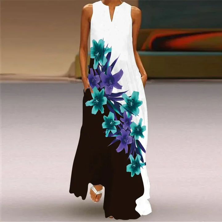 Aurelia | Robe A-Line Papillon en Fleurs