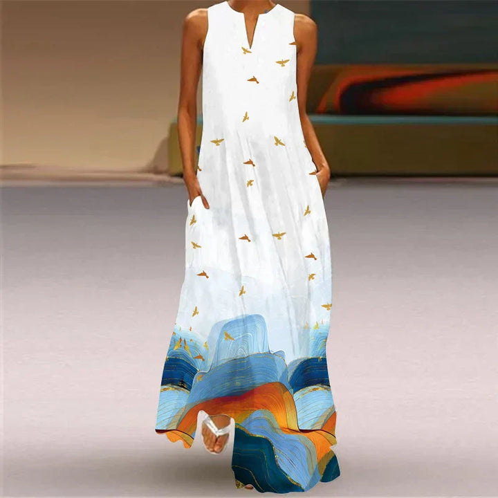 Aurelia | Robe A-Line Papillon en Fleurs
