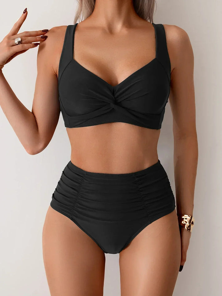 Abélise | Bikini bandeau à volants