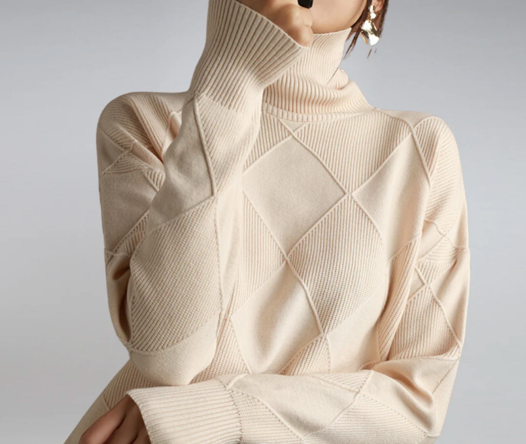 Bella - Pull Col Roulé Douillet