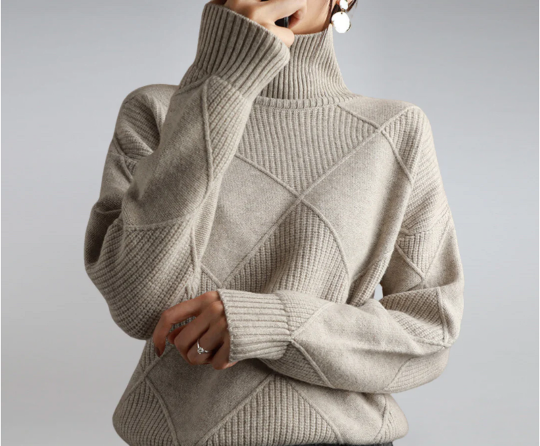 Bella - Pull Col Roulé Douillet