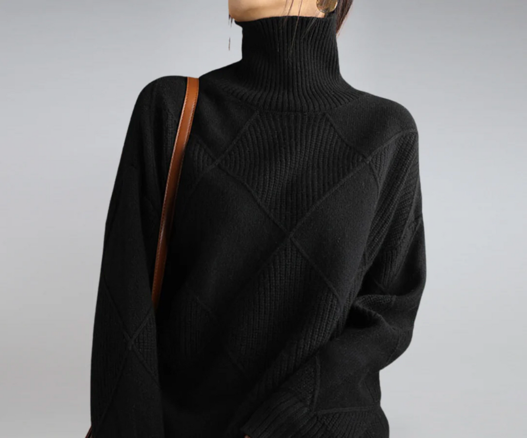 Bella - Pull Col Roulé Douillet