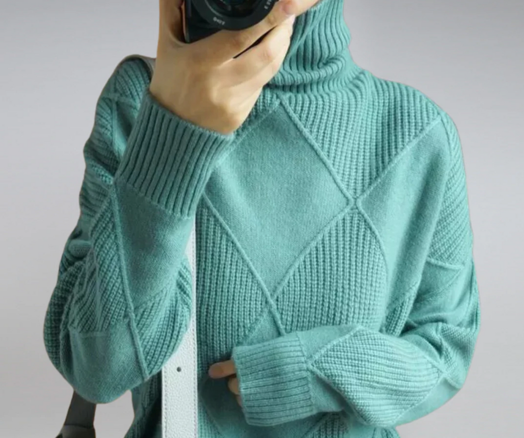 Bella - Pull Col Roulé Douillet