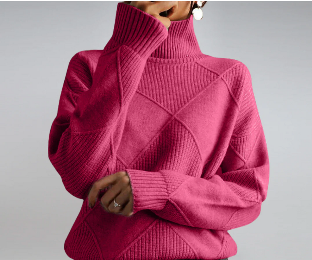 Bella - Pull Col Roulé Douillet