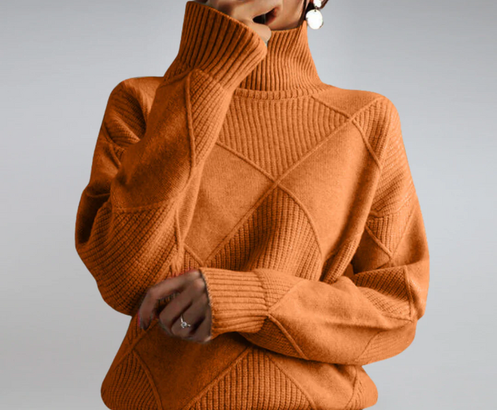 Bella - Pull Col Roulé Douillet