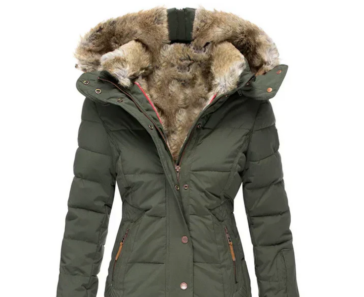 Bella - Manteau d'Hiver Confortable avec Intérieur en Fourrure
