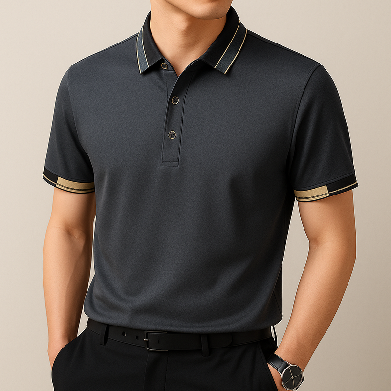 Ardalion - Polo Shirt avec Finitions Contrastées