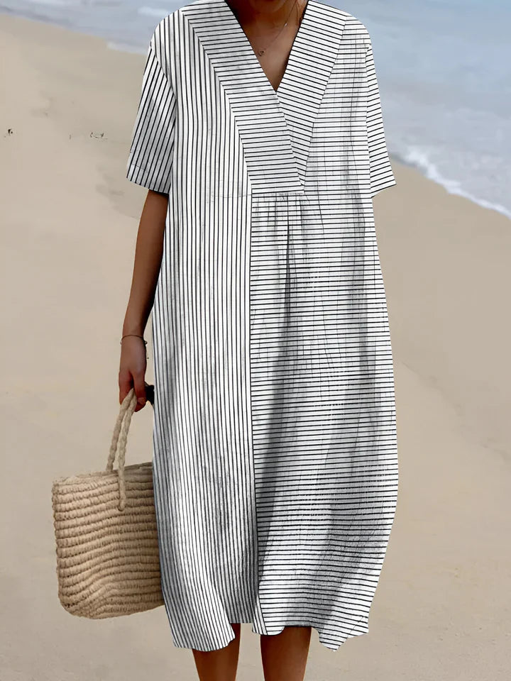 Belle | Robe d'été à motifs