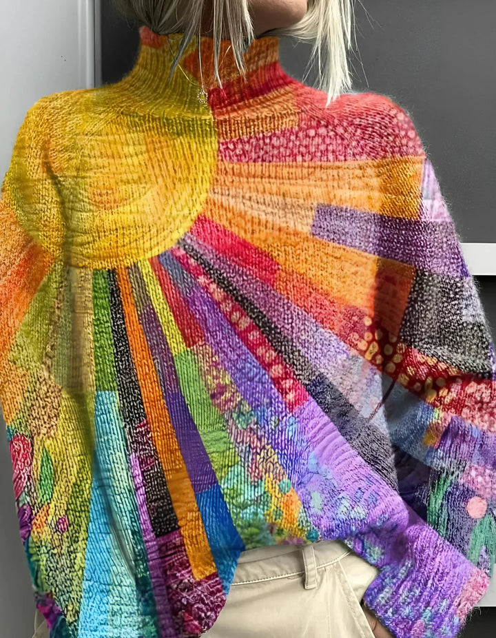 Celu - Pull Col Roulé Vibrant