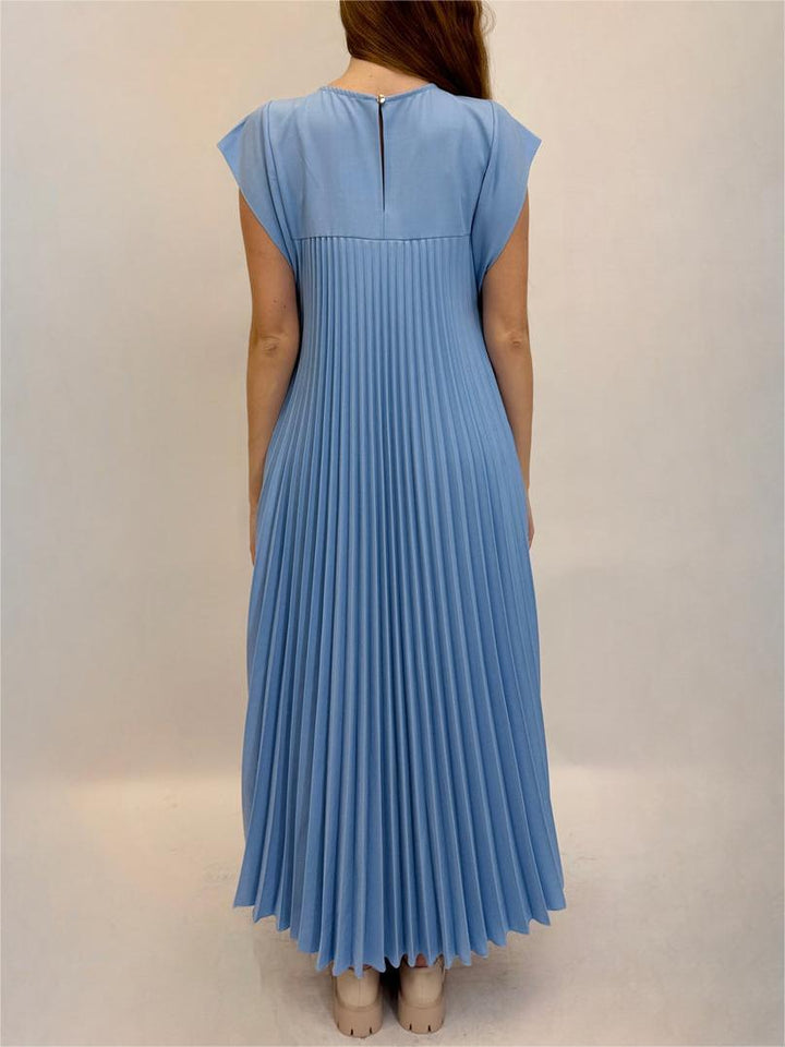 Sandra | Robe Élégante Plissée