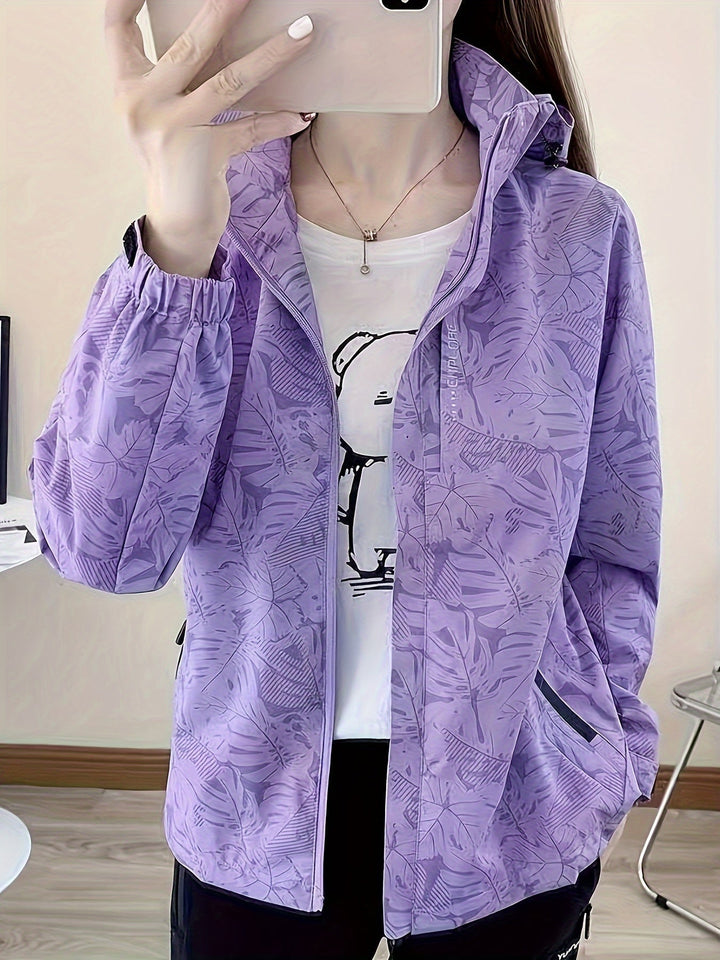 Joana - Veste Imprimée Coupe-Vent