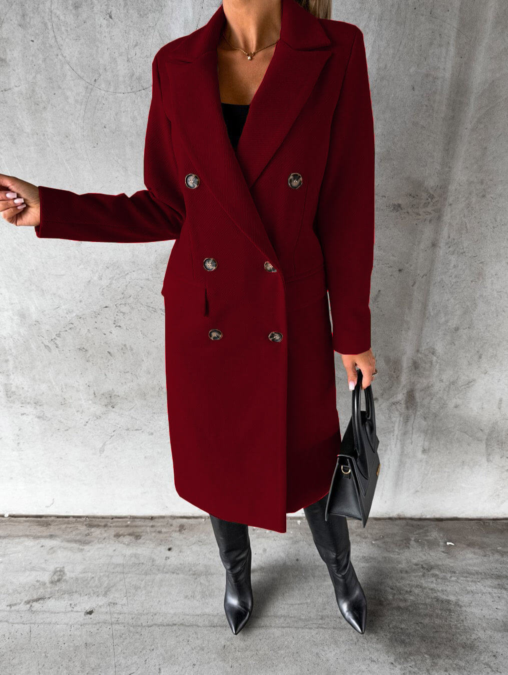 Amy - Manteau d'Hiver Réversible