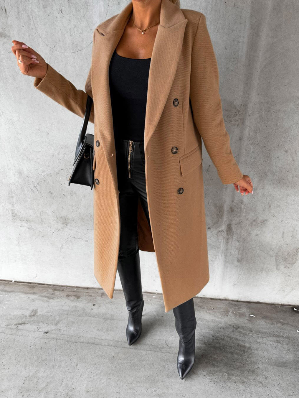 Amy - Manteau d'Hiver Réversible