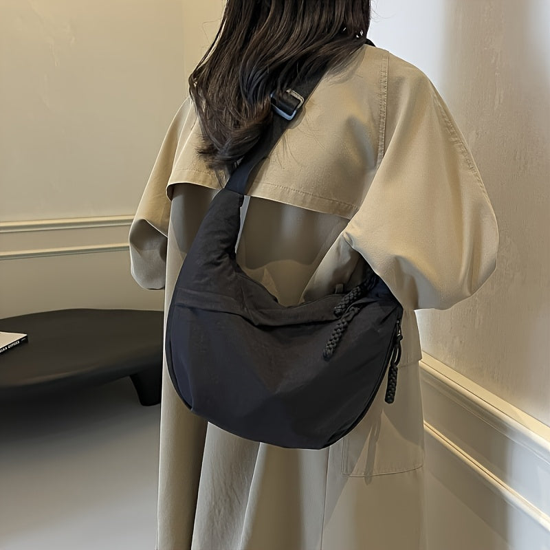 Sac à Bandoulière Élégant en Nylon pour Femme