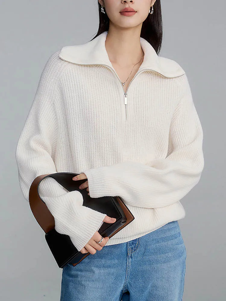 Ava | Pull Zippé