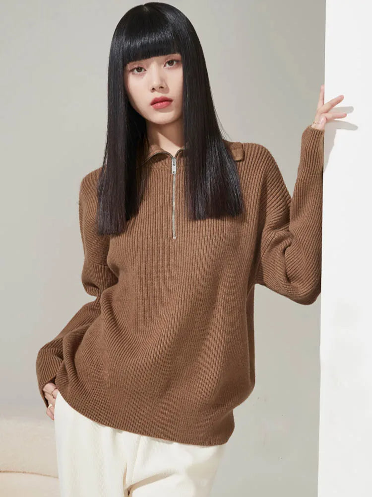 Ava | Pull Zippé