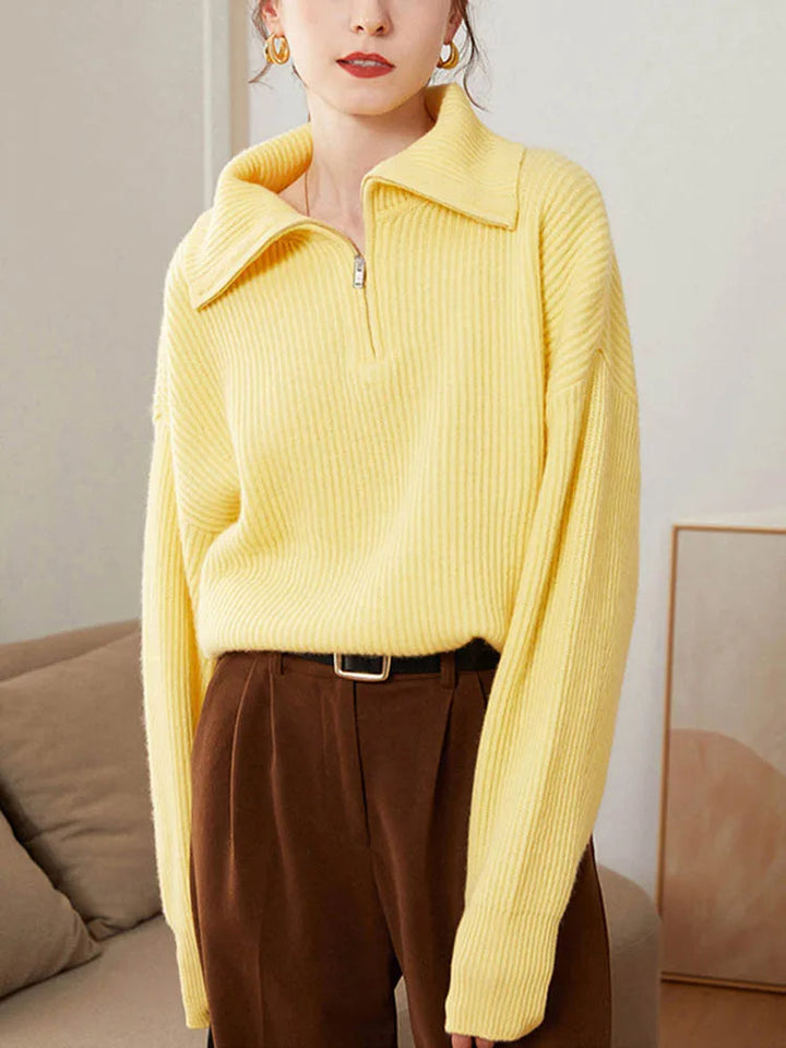 Ava | Pull Zippé