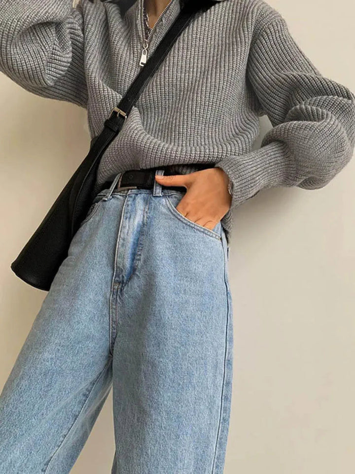 Ava | Pull Zippé