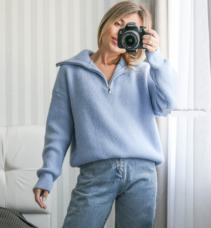 Ava | Pull Zippé