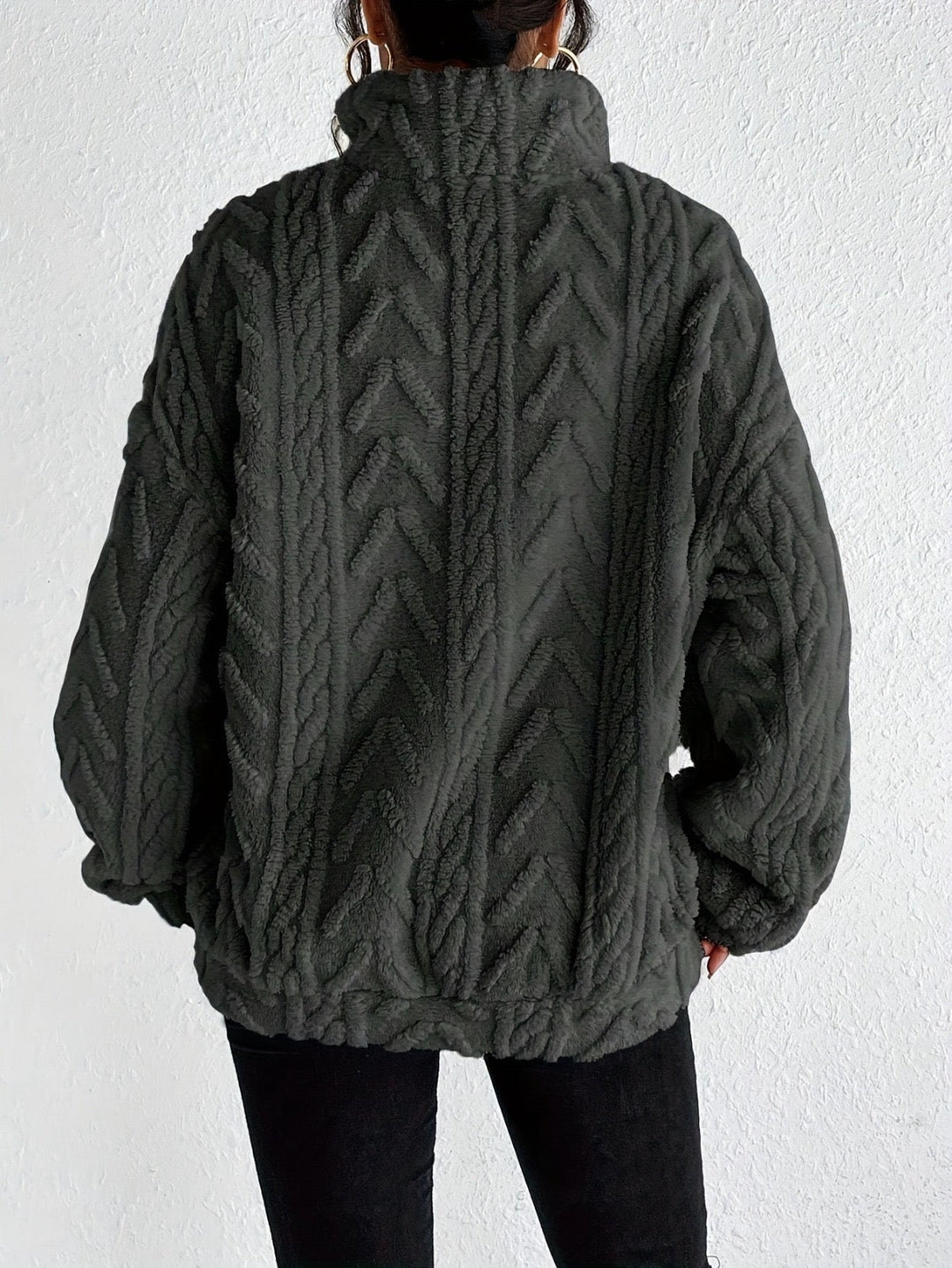 Aila - Pull Zippé Fluffy