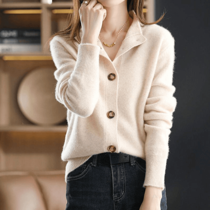 Anny - Cardigan en Cachemire Luxueux
