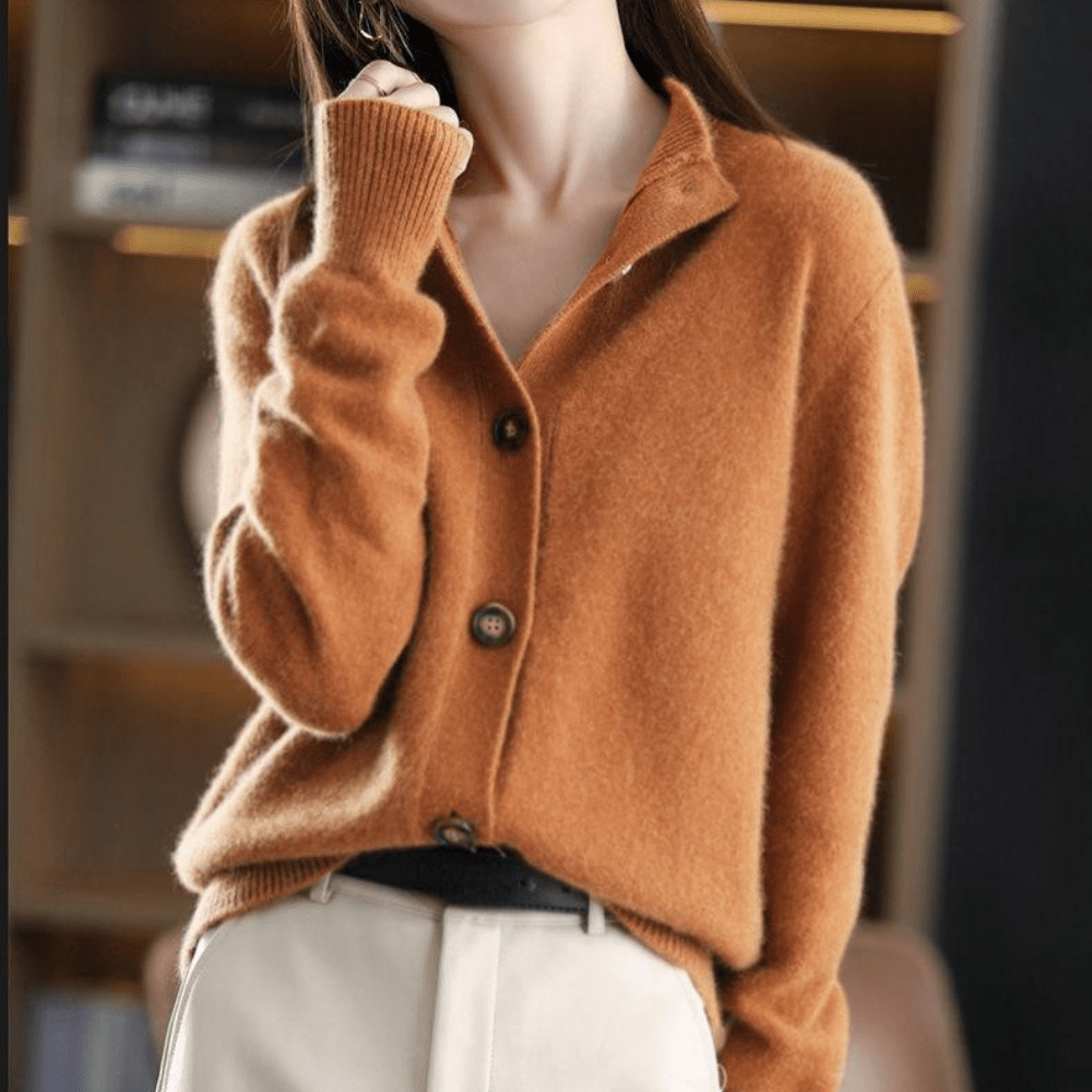 Anny - Cardigan en Cachemire Luxueux
