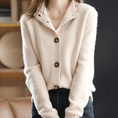 Anny - Cardigan en Cachemire Luxueux