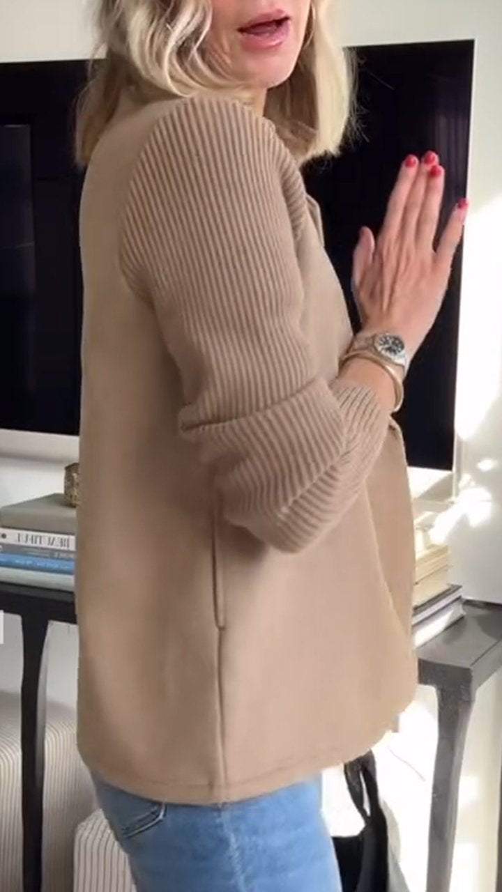 Alesia - Blazer Décontracté Élégant à Boutons