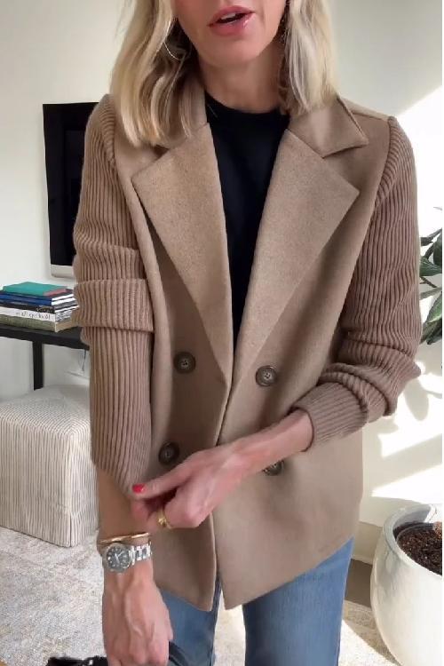 Alesia - Blazer Décontracté Élégant à Boutons