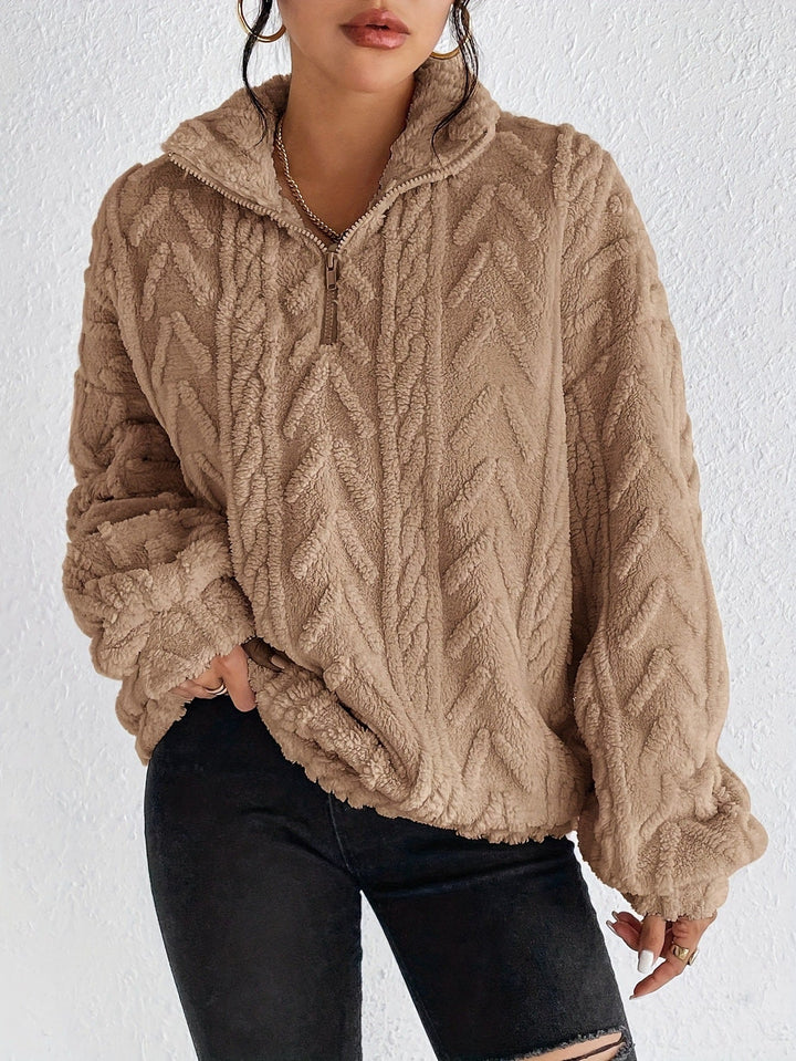 Aila - Pull Zippé Fluffy