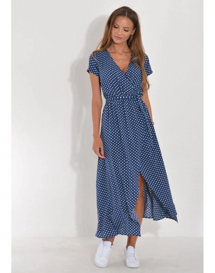 Suzanne | Robe élégante à col en V
