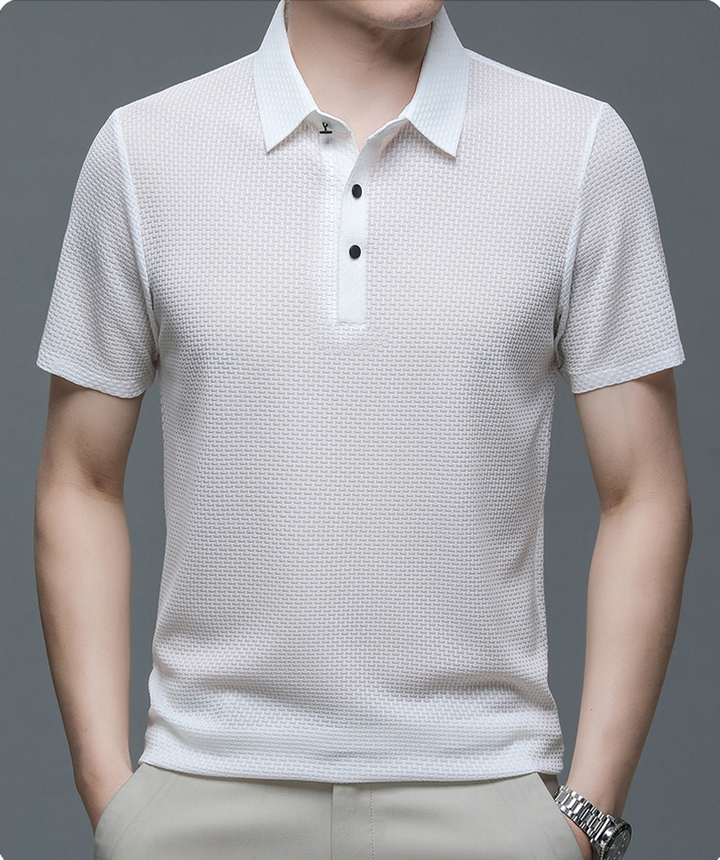 Louis | Polo Élégant en Coton Premium