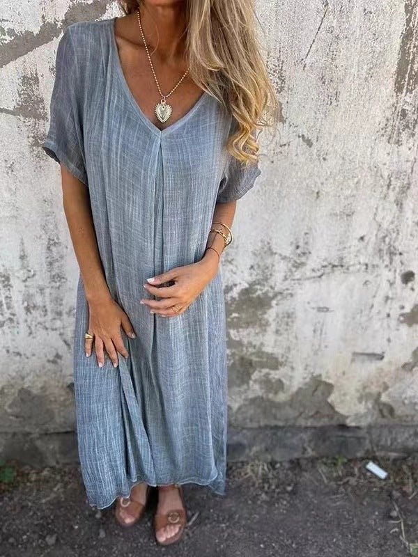 Sandrine | Robe à col en V