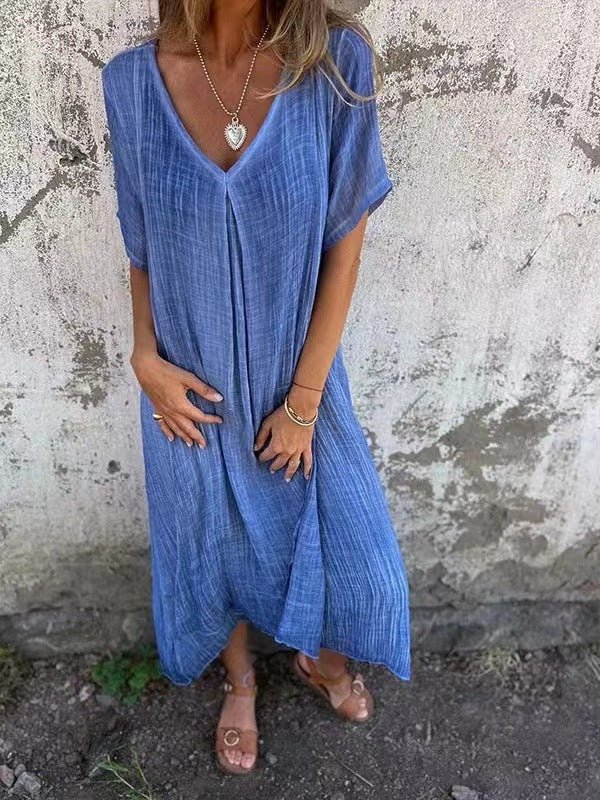 Sandrine | Robe à col en V