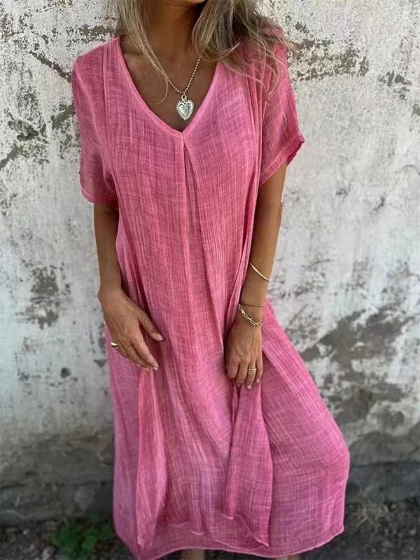 Sandrine | Robe à col en V